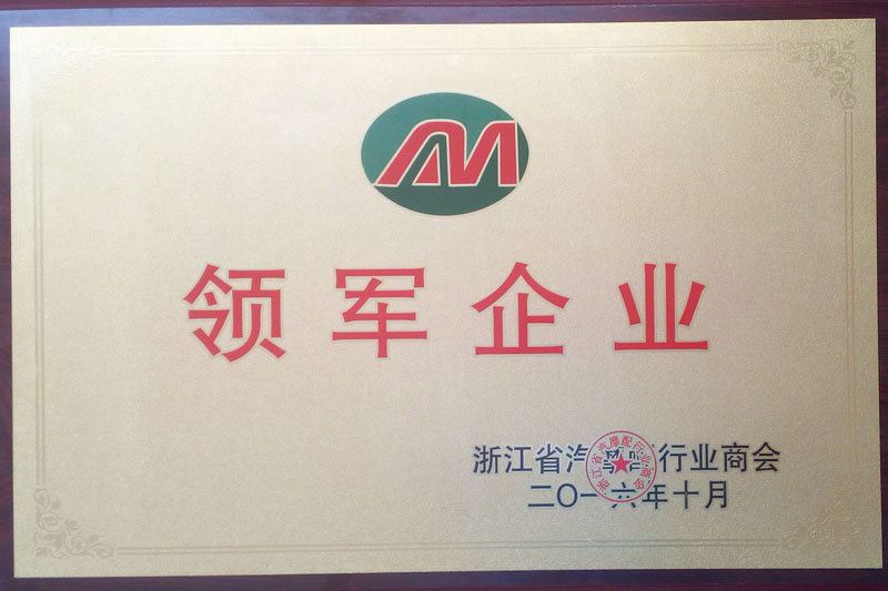 2016年浙江省汽摩配業(yè)商會(huì)先頭企業(yè)